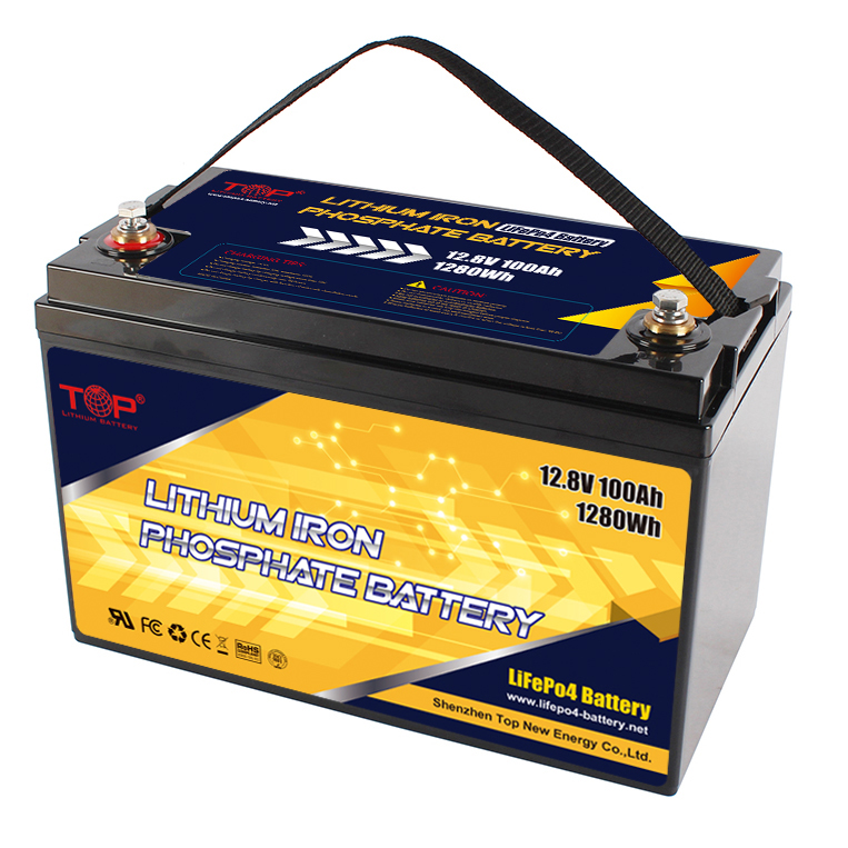 12.8V100Ah LiFePo4 Battery