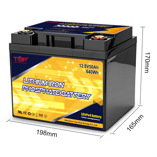 50Ah 12.8V LiFePO4 battery